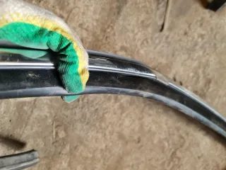 3c4837431 Молдинг стекла двери передней левой наружный Volkswagen Passat B6 Арт 34234624, вид 2