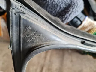 3c4837311 Молдинг стекла двери передней левой наружный Volkswagen Passat B6 Арт 92445380, вид 4