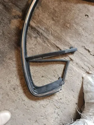  Молдинг стекла двери задней правой наружный Volkswagen Passat B7 Арт 52025863, вид 2