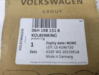 06H198151B Поршневое кольцо Skoda Octavia A5 restailing Арт NL211935, вид 2