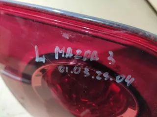  Фонарь крышки багажника левый Mazda 3 BK Арт 92515160, вид 3