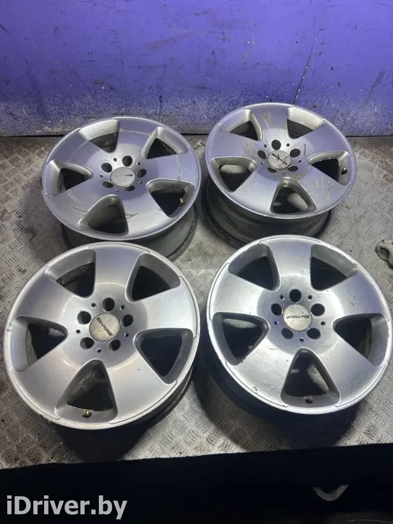 a2214010302 Диск литой R17 5x112 DIA66.6 ET43 к Mercedes E W210 Арт 92589003