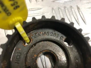 06A105263C Шестерня коленвала Volkswagen Sharan 1 1.8л i Арт 1312728995, вид 3