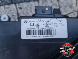 9808623780,9808623880,98086237,98086238 Фара передняя (комплект) Citroen C4 2 Арт 13600761AR, вид 6