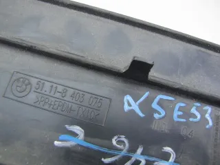 8403075 Площадка гос номера (рамка) BMW X5 E53 Арт 92764098, вид 3