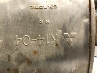 K1404 Банка глушителя задняя Mitsubishi Space Star 1 Арт 0171332, вид 2