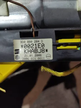 3D0880204D Подушка безопасности пассажира Volkswagen Phaeton Арт 92836357, вид 3