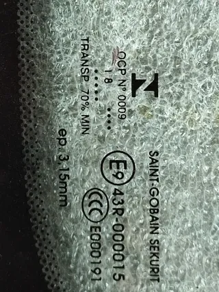  Стекло кузовное боковое правое Citroen Berlingo 3 Арт 88884160, вид 2