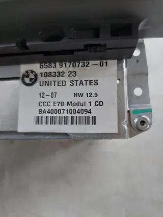65839170732 Магнитола (аудио система) BMW X5 E70 Арт IVS01201, вид 6