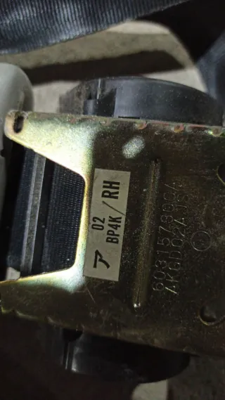  Ремень безопасности передний правый Mazda 3 BK Арт 283458, вид 6