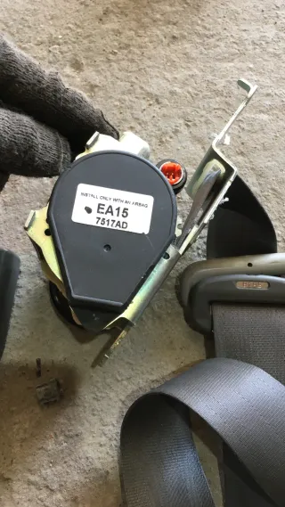  Ремень безопасности передний левый Mazda 3 BK Арт 173581, вид 7