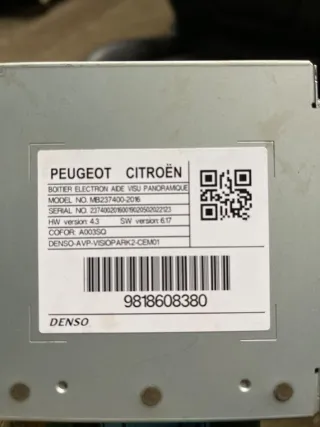  Блок управления камерой Citroen C5 Aircross Арт 93033410, вид 2