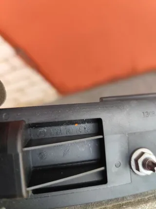 1647400893,A16474004933 Накладка подсветки номера Mercedes ML W164 Арт 93140490, вид 9