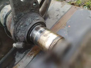 Skrb9019, skrb9022 Ось колеса Kogel SVKT-24 Арт 76174344, вид 2