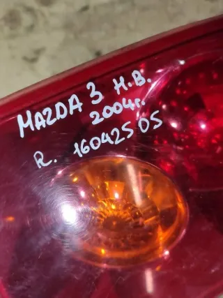  Фонарь задний правый Mazda 3 BK Арт 93380974, вид 7