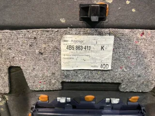 4B5863411 Полка багажника Audi A6 C5 (S6,RS6) Арт 165227, вид 6