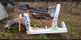  Лонжерон левый Peugeot 206 1 Арт 34221076, вид 1