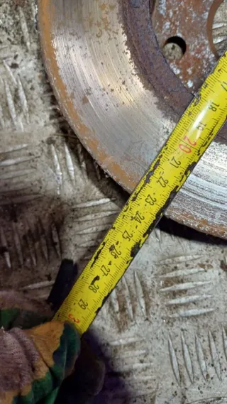  Диск тормозной передний Mazda 121 2 Арт 93622132, вид 4