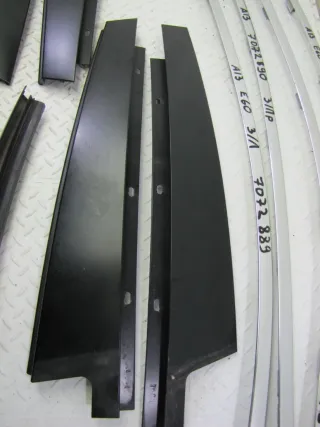 7072886, 7072885, 7072890, 7072889, 7033813, 7033814, 7033812, 7033811, 7033804, 7033803, 7207260, 7057436, 7057494, 7057493, 7207259, 7057435 Молдинг дверей (комплект) BMW 5 E60/E61 Арт 93800863, вид 7