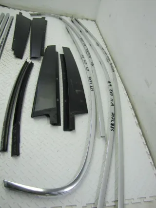 7072886, 7072885, 7072890, 7072889, 7033813, 7033814, 7033812, 7033811, 7033804, 7033803, 7207260, 7057436, 7057494, 7057493, 7207259, 7057435 Молдинг дверей (комплект) BMW 5 E60/E61 Арт 93800863, вид 5