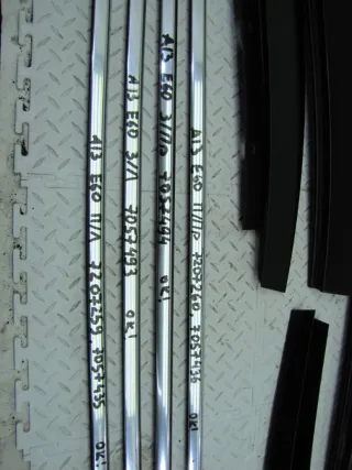7072886, 7072885, 7072890, 7072889, 7033813, 7033814, 7033812, 7033811, 7033804, 7033803, 7207260, 7057436, 7057494, 7057493, 7207259, 7057435 Молдинг дверей (комплект) BMW 5 E60/E61 Арт 93800863, вид 4