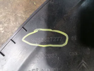 9683627277 Накладка (ресничка) левой фары Citroen C5 2 Арт 13371, вид 4