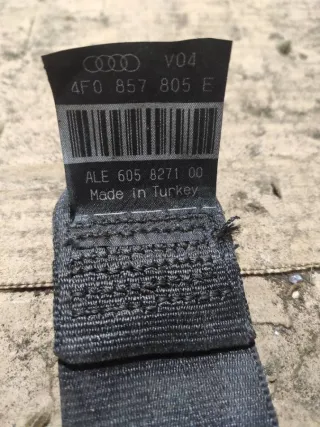  Ремень безопасности задний левый Audi A6 C6 (S6,RS6) Арт 93920711, вид 5