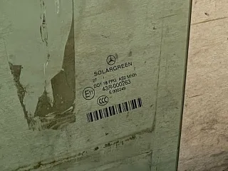 43R000263 Стекло двери передней левой Mercedes S W221 Арт 54834, вид 5
