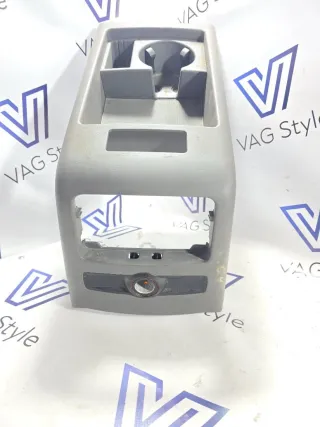 4F0863244 Накладка декоративная центральной консоли Audi A6 C6 (S6,RS6) Арт 2286, вид 2
