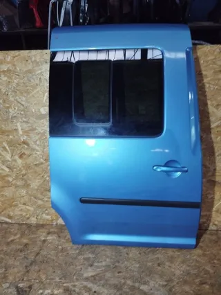  Дверь сдвижная правая голубой  Volkswagen Caddy 3 Арт 94068135, вид 1