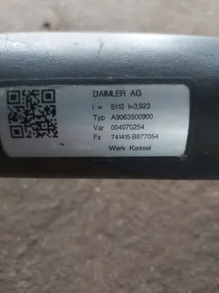 A9063500900 Мост задний Mercedes Sprinter W906 Арт IVS01397, вид 2