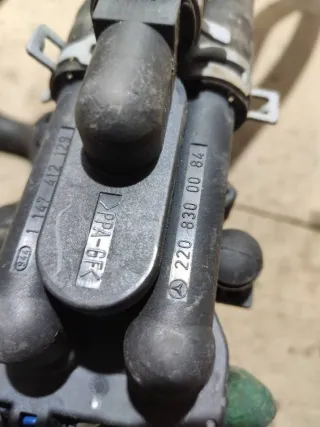 2208300084 Кран печки (отопителя) Mercedes S W220 Арт 94322315, вид 7