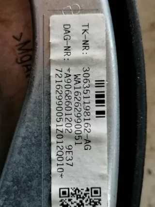 A9068601202,305264520 Подушка безопасности водителя Mercedes Sprinter Classic Арт 94344405, вид 3