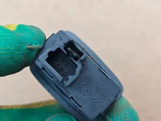 96326947 Кнопка стеклоподъемника переднего правого Citroen C5 1 Арт 94461229, вид 3