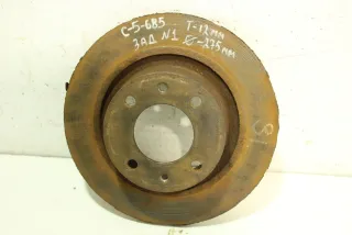  Диск тормозной задний Citroen C5 1 Арт 94461347, вид 1