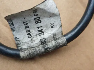 9640334180 Клемма аккумулятора минус Citroen C5 1 Арт 94761157, вид 3