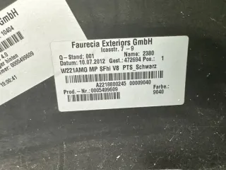 a2218800245 Бампер Mercedes S W221 Арт CP18749, вид 10