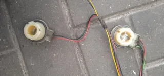  Панель (плата) заднего левого фонаря Citroen C8 Арт 94853782, вид 3