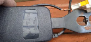 6002767,0132837 Замок ремня безопасности Citroen C8 Арт 94854173, вид 5