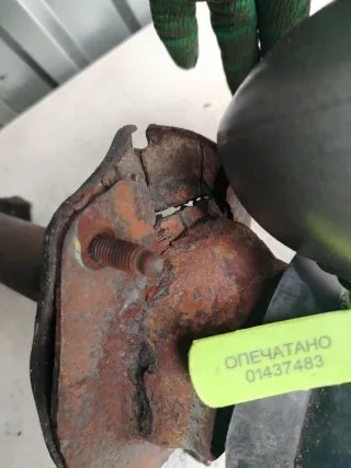  Гидростойка передняя левая Citroen C5 1 Арт 01437483, вид 3