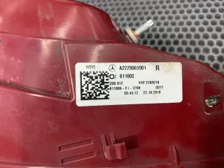 A2229065501 Фонарь габаритный задний правый Mercedes S W222 Арт 94986371, вид 11