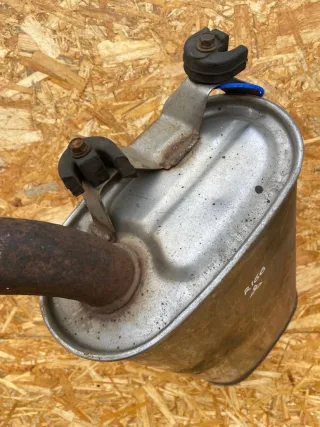 J1826 Банка глушителя задняя Mitsubishi Eclipse 3 Арт 95723307, вид 2