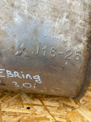 J1826 Банка глушителя задняя Mitsubishi Eclipse 3 Арт 95723307, вид 10