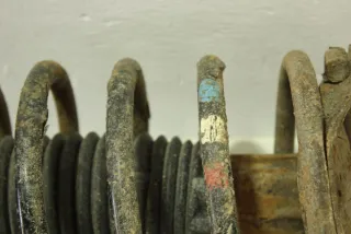  Стойка амортизатора переднего левого Citroen Xsara Арт 95726017, вид 2