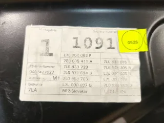 7L6839729 Рамка двери задней левой Volkswagen Touareg 1 Арт 96651283, вид 3