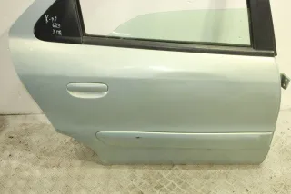  Дверь задняя правая голубой Citroen Xsara Арт 96712189, вид 2
