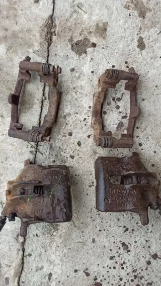  Суппорт тормозной передний правый Renault Laguna 1 Арт 96729797, вид 2
