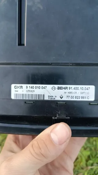 7700822861 Блок управления печки / климат-контроля Renault Laguna 1 Арт 96730791, вид 1