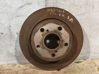  Диск тормозной задний Mazda 3 BK Арт 96765708, вид 2