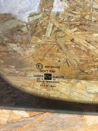 43R001229 Стекло двери сдвижной Opel Sintra Арт 96874782, вид 3